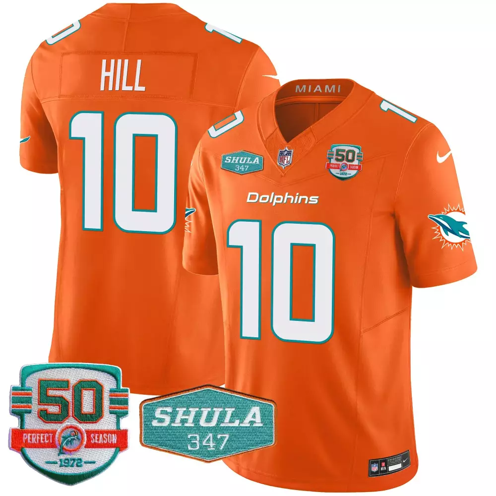 youth black tyreek hill miami dolphins shula 347 patch vapor jersey all stitched