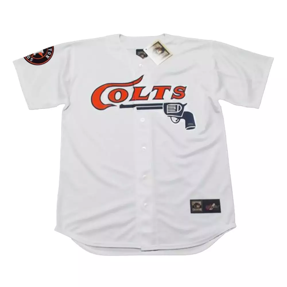 Youth Houston Astros White Colt Baseball Throwback Jersey | Custom Stitched | Fan Gear for Men, Women & Youth
