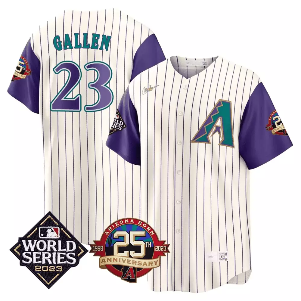zac gallen 2023 world series patch mens arizona diamondbacks 2023 world series patch throwback jersey all stitched