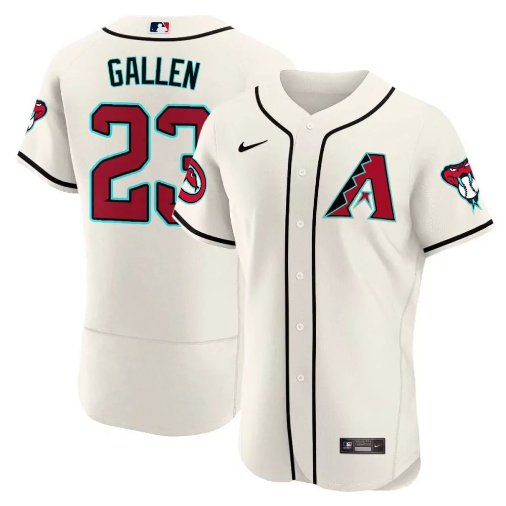 zac gallen teal mens arizona diamondbacks 2024 cool base jersey v2 all stitched
