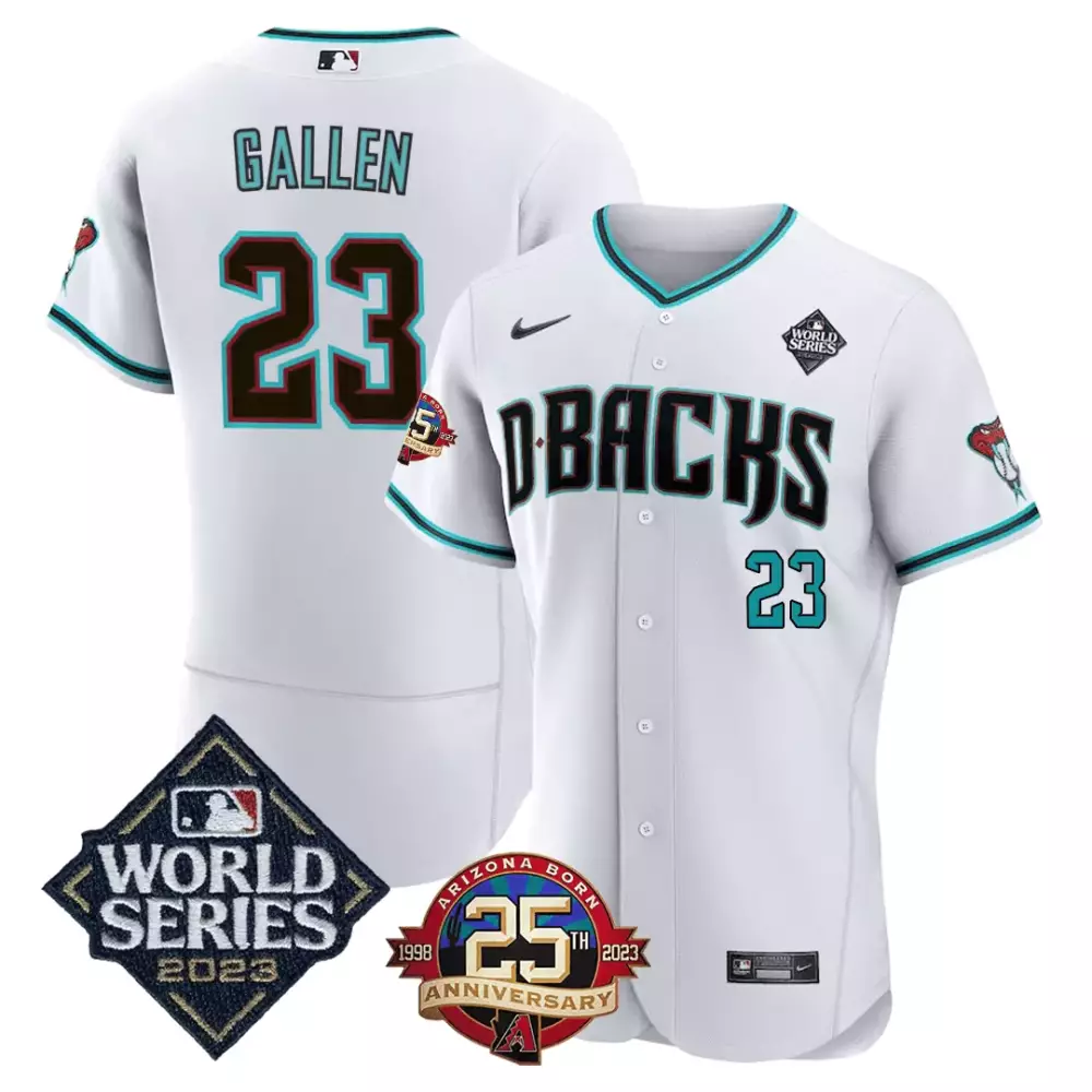 zac gallen teal mens arizona diamondbacks 2024 cool base jersey v2 all stitched