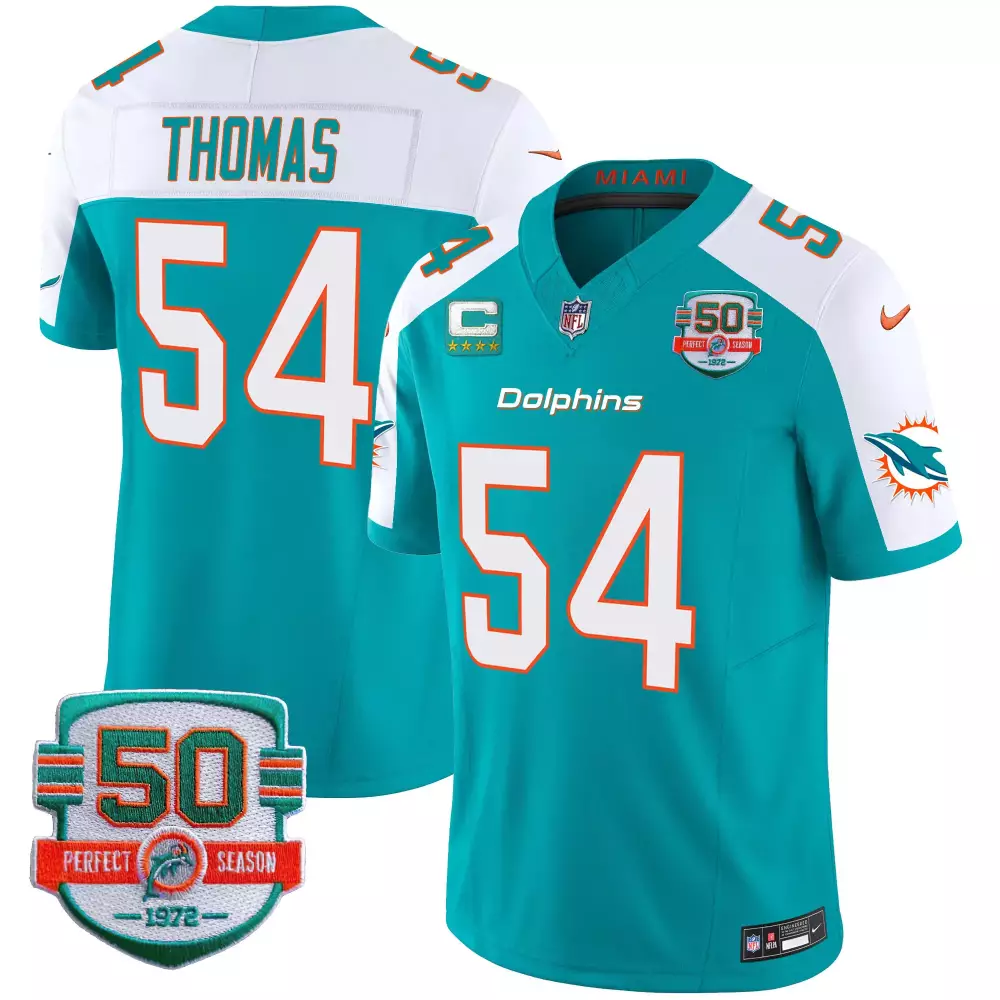 zach thomas alternate mens miami dolphins throwback vapor jersey all stitched