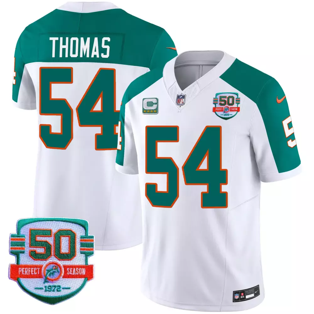 zach thomas black womens miami dolphins shula 347 patch vapor jersey all stitched