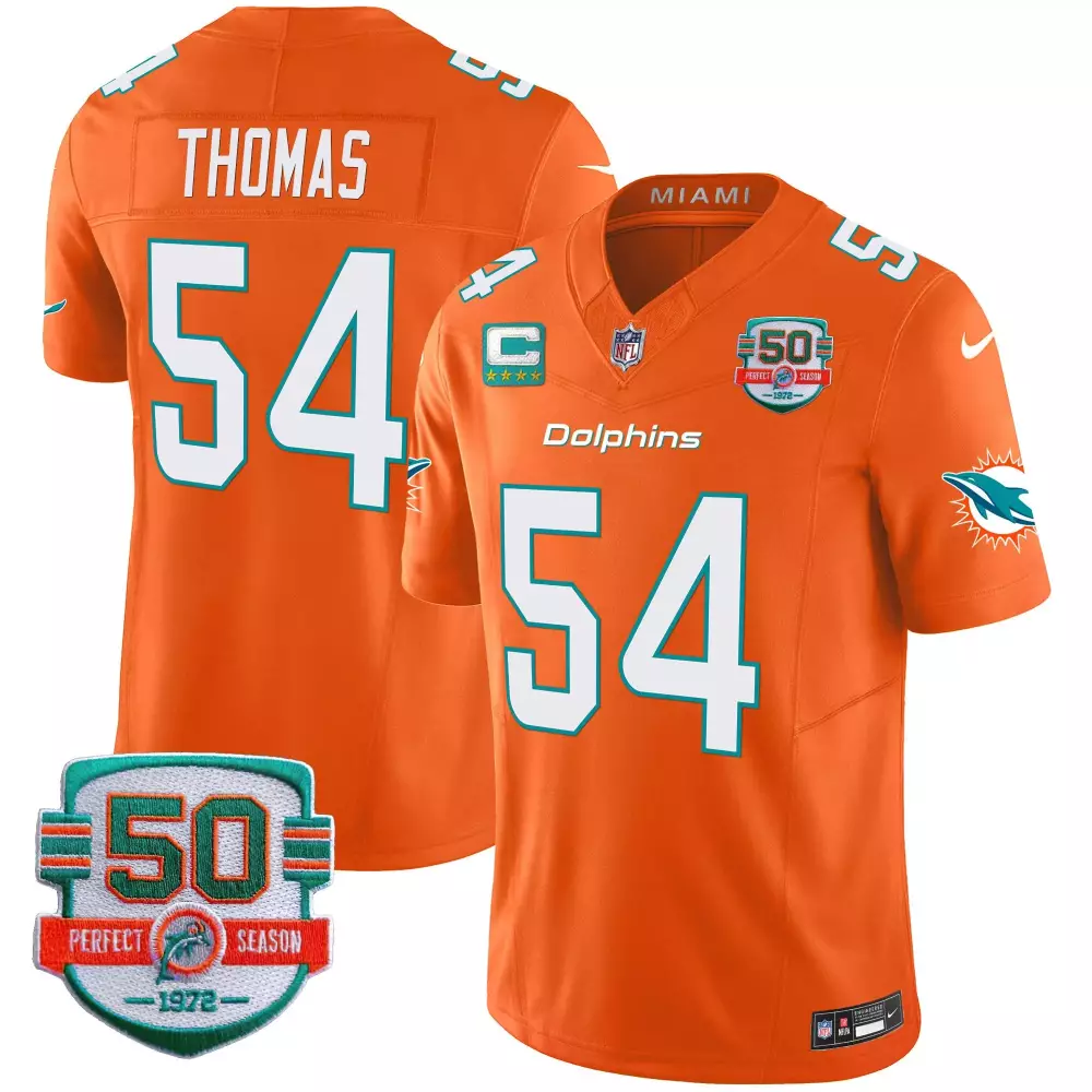 zach thomas men miami dolphins 2025 rivalries vapor limited jersey all stitched