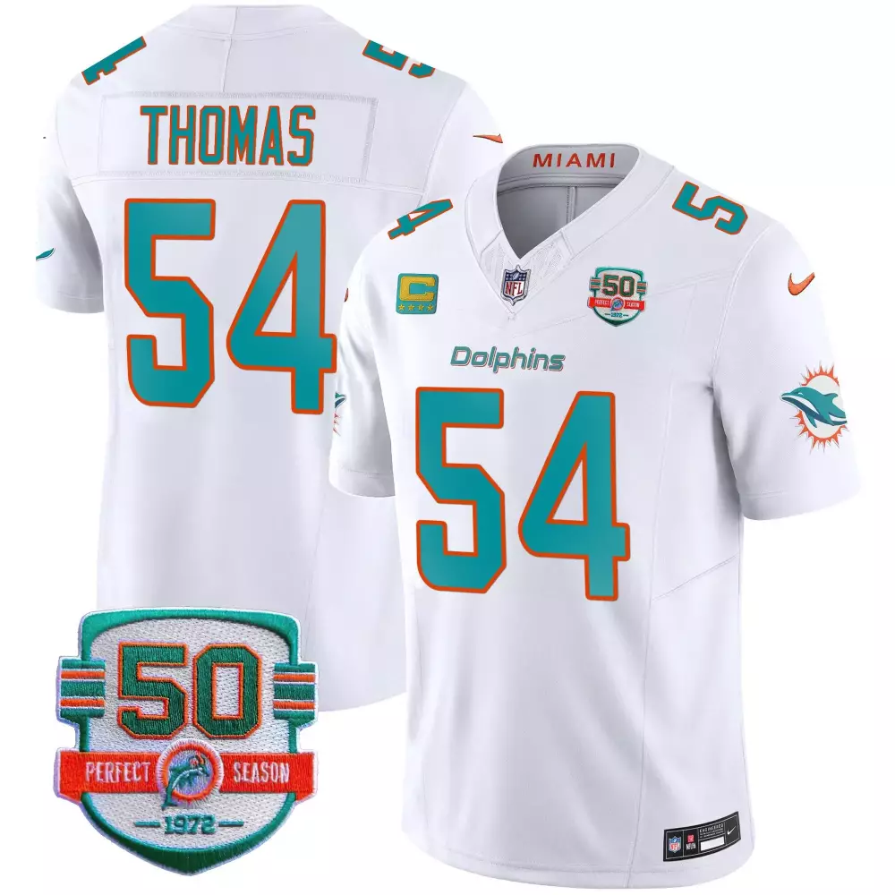 zach thomas white gold mens miami dolphins throwback gold vapor jersey all stitched