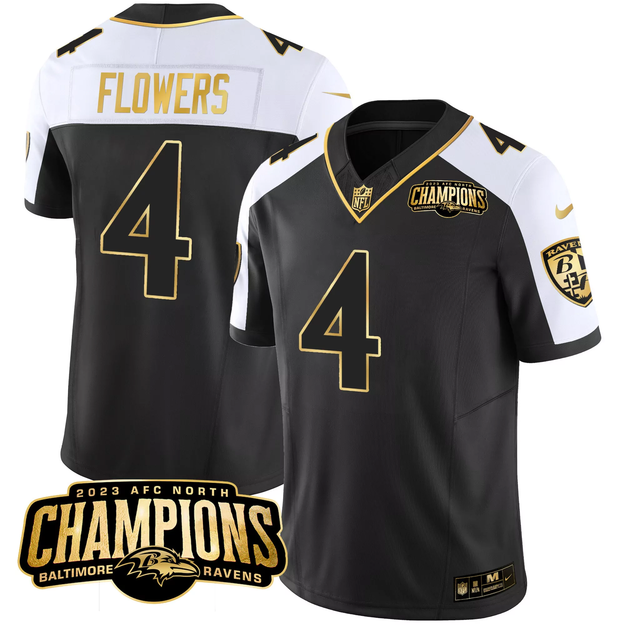 zay flowers air force mens baltimore ravens 2024 salute to service establishment year patch vapor limited jersey all sti