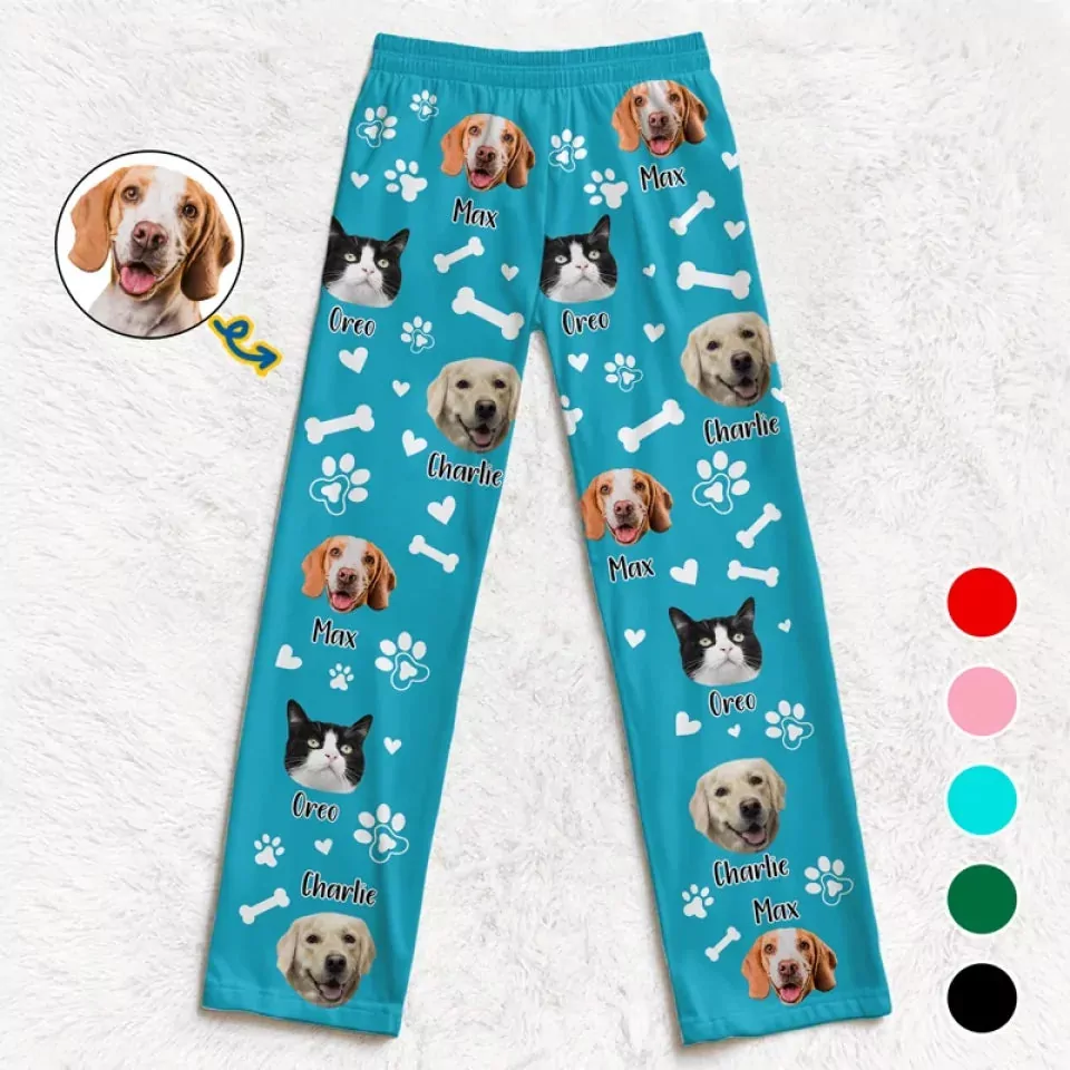 custom pajamas personalized birthday gifts for dog cat lovers dog d pajamas