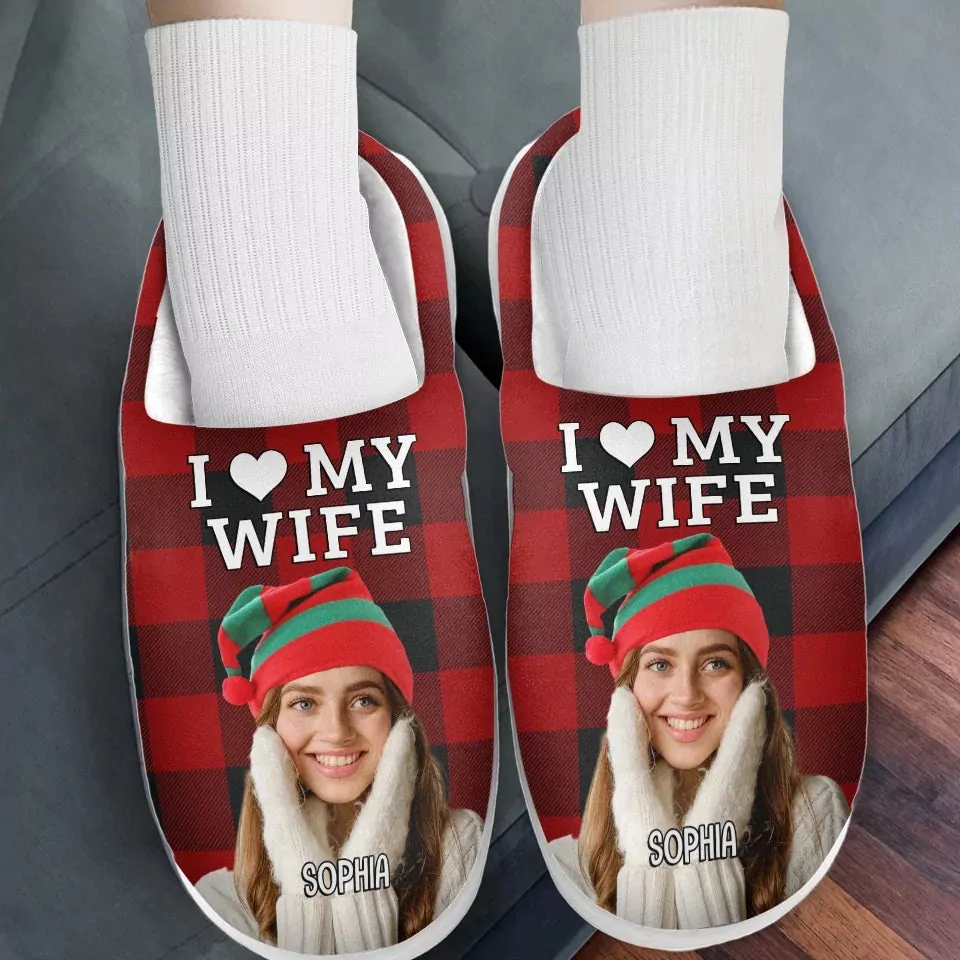 custom photo a sweet reminder of your bond every time you slip them on slippers 3