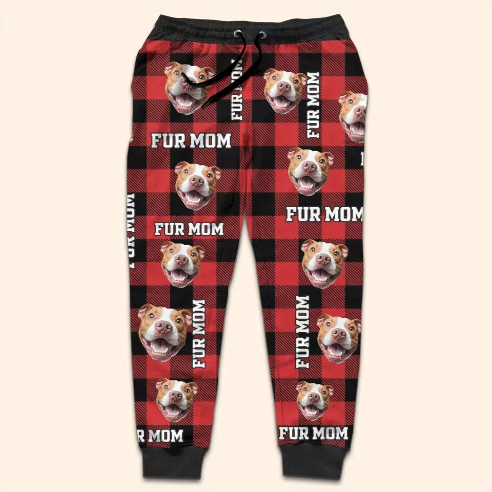 custom photo christmas cuddles with my pet dog cat personalized cu sweatpants
