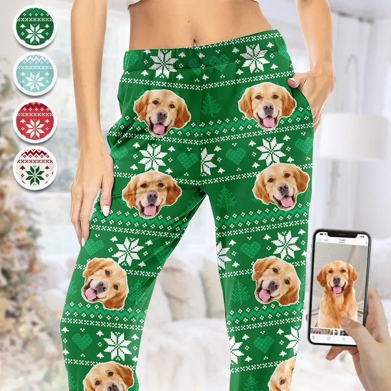 custom photo christmas good cheer is found with family family person pajamas 1