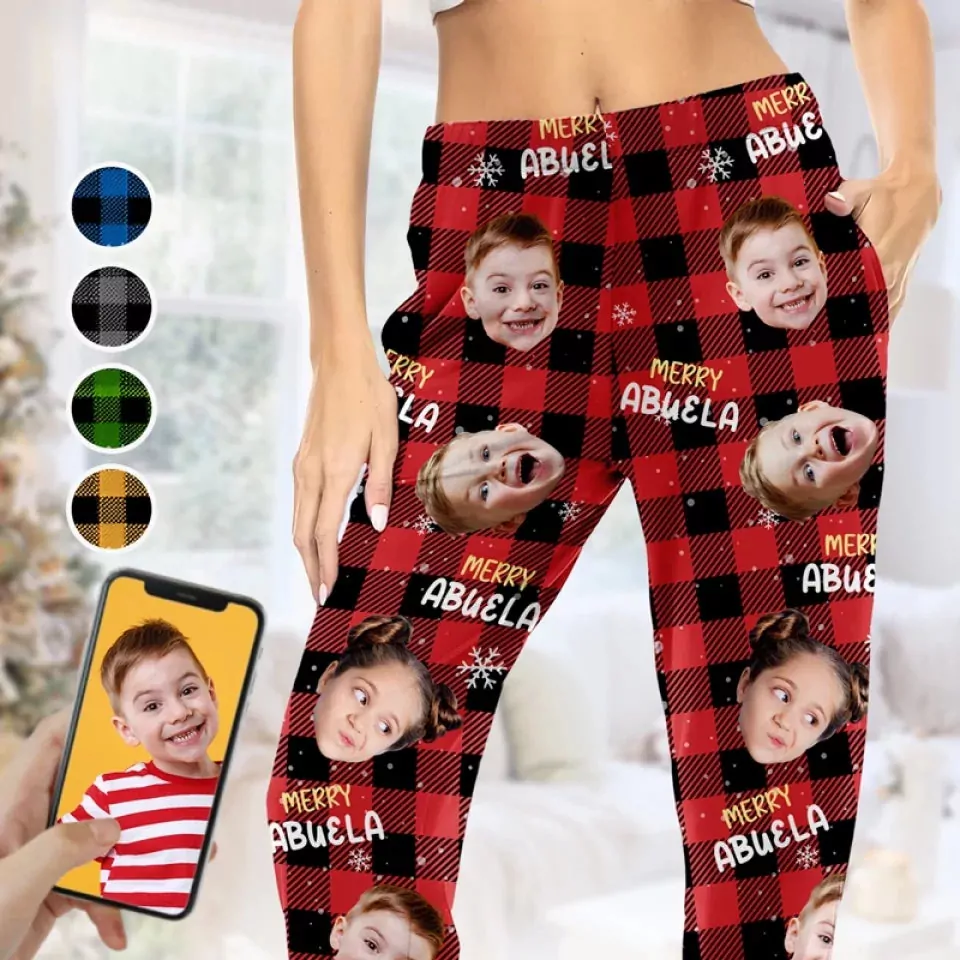 custom photo love fur and holiday cheer dog cat personalized cus pajamas