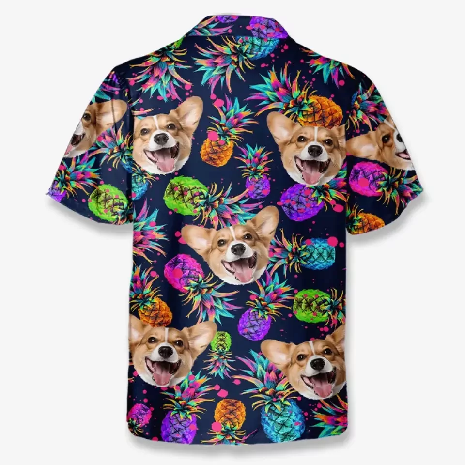 custom photo summer state of mind dog cat personalized custom unis hawaiian 1