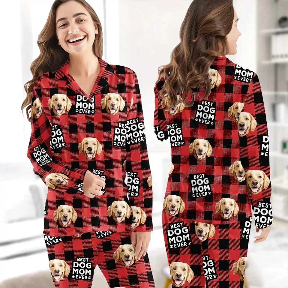 custom photo unconditional love from furry friends dog cat persona pajamas