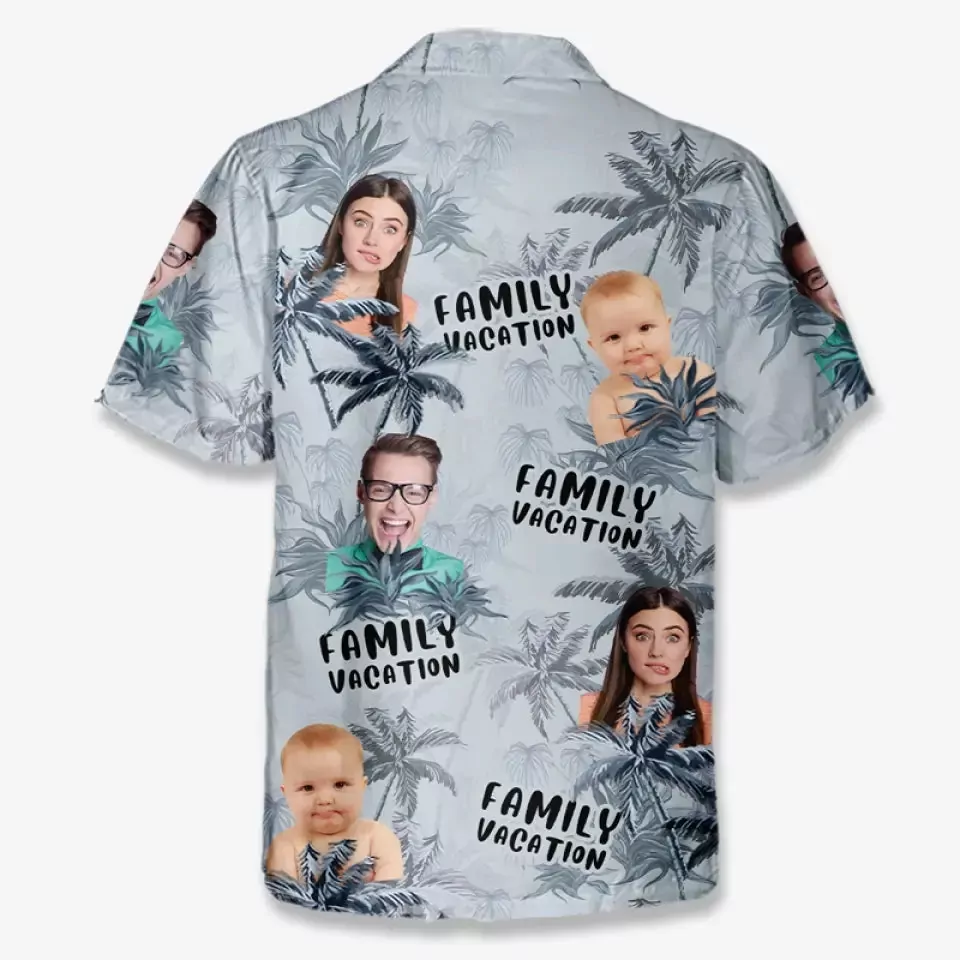 custom photo we enjoy every moment family personalized custom unisex hawaiian 1