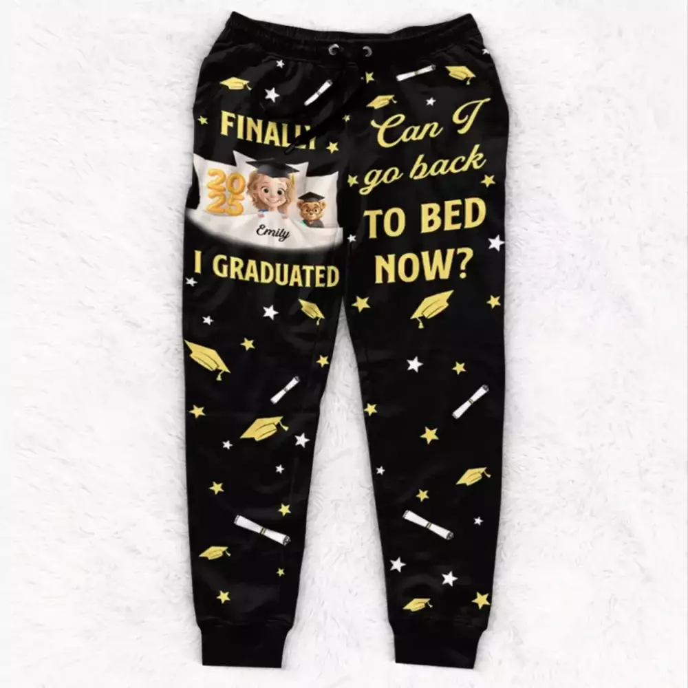 custom unisex sweatpants personalized christmas birthday hockey gift sweatpants 1