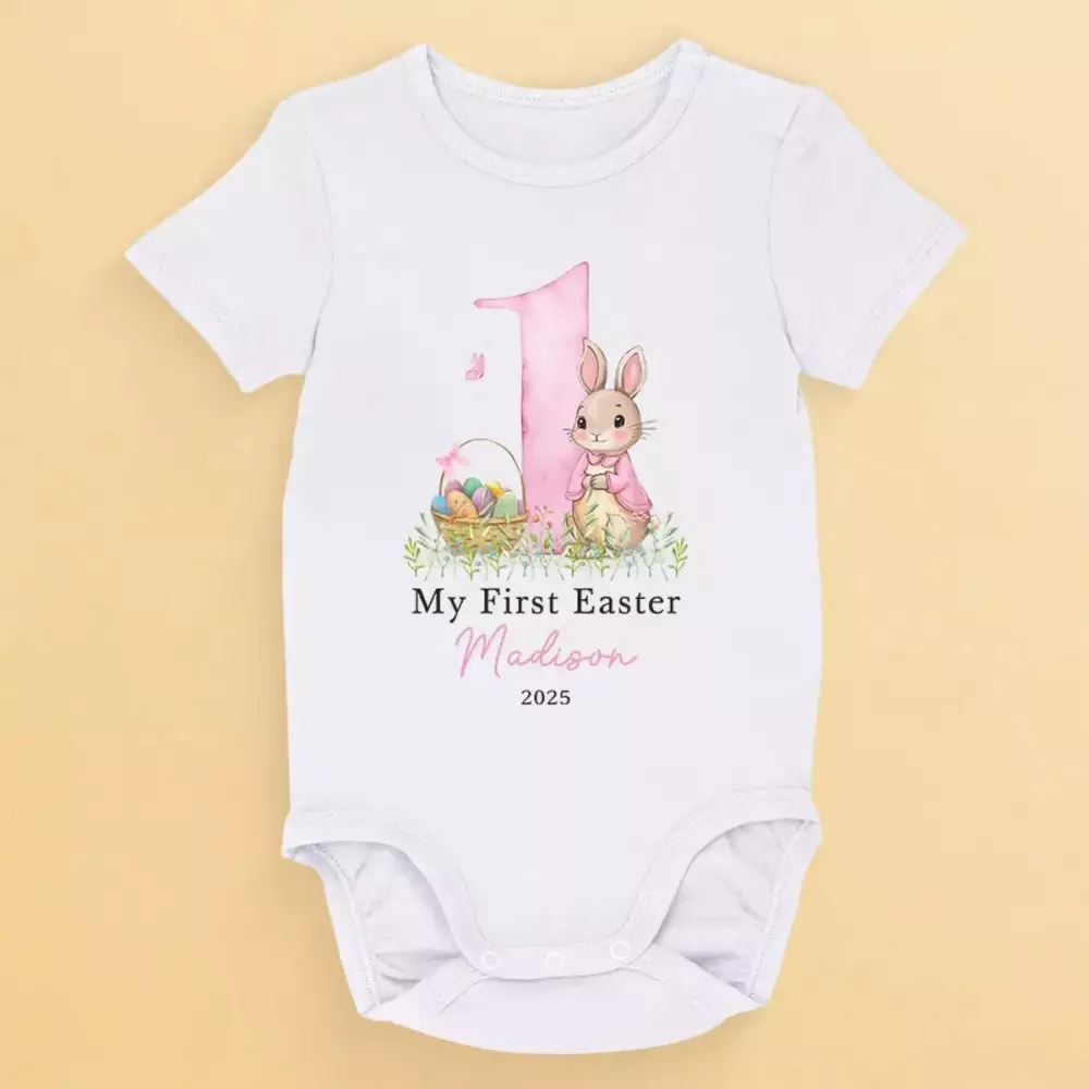 first easter endless cuddles family personalized custom baby onesie onesie