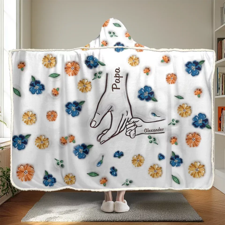 grandma we love you personalized custom blanket gift for grandma blanket 2