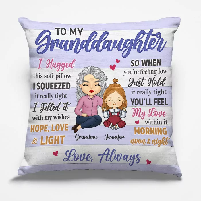 i filled this pillow with my wishes family personalized custom pillo pillow