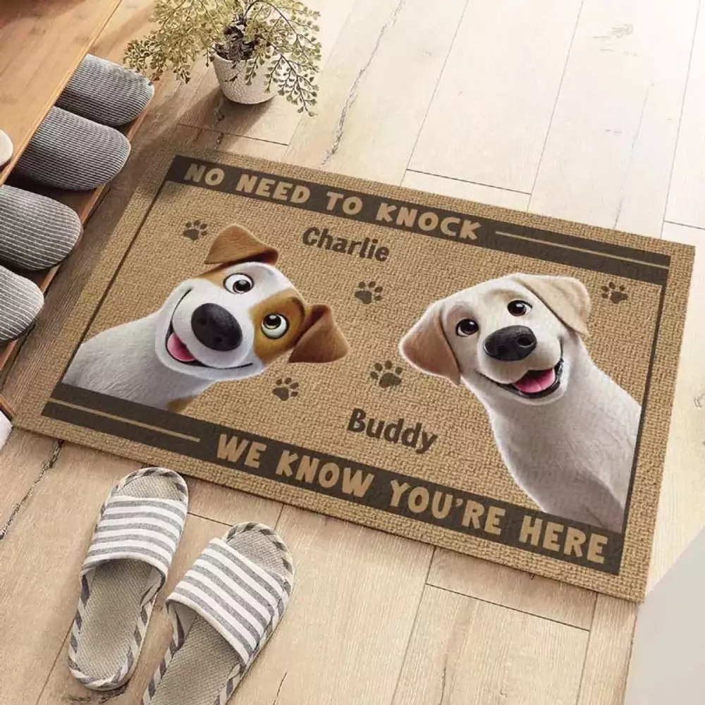 i know you re here dog cat personalized custom home decor decorati rug
