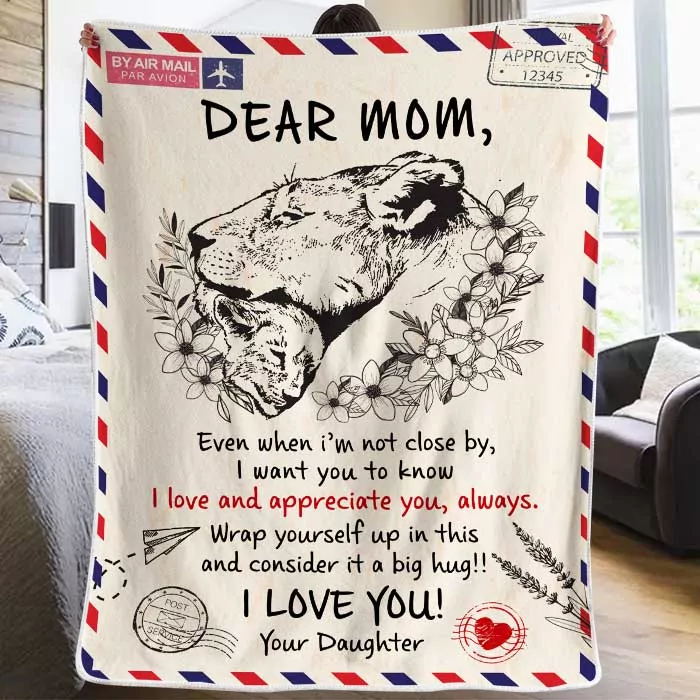 i want you to know i love and appreciate you gift for mom blanket blanket 1