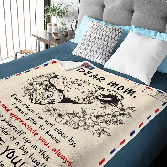 i want you to know i love and appreciate you gift for mom blanket blanket 1
