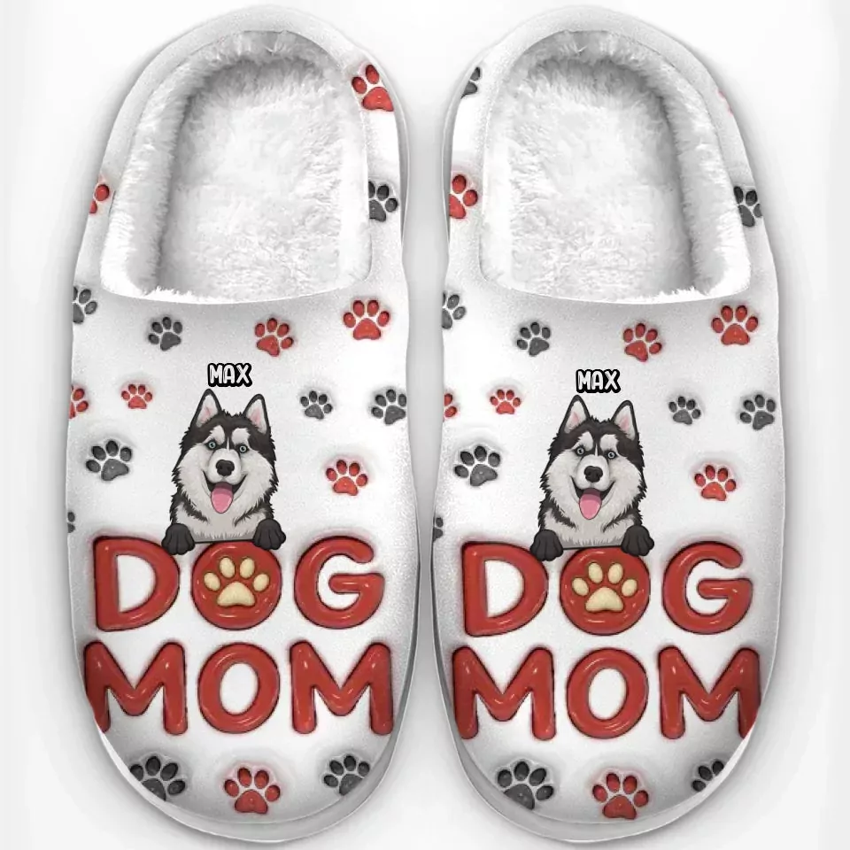 i m a dog mom personalized slide sandals slippers gift for pet lo slippers 1
