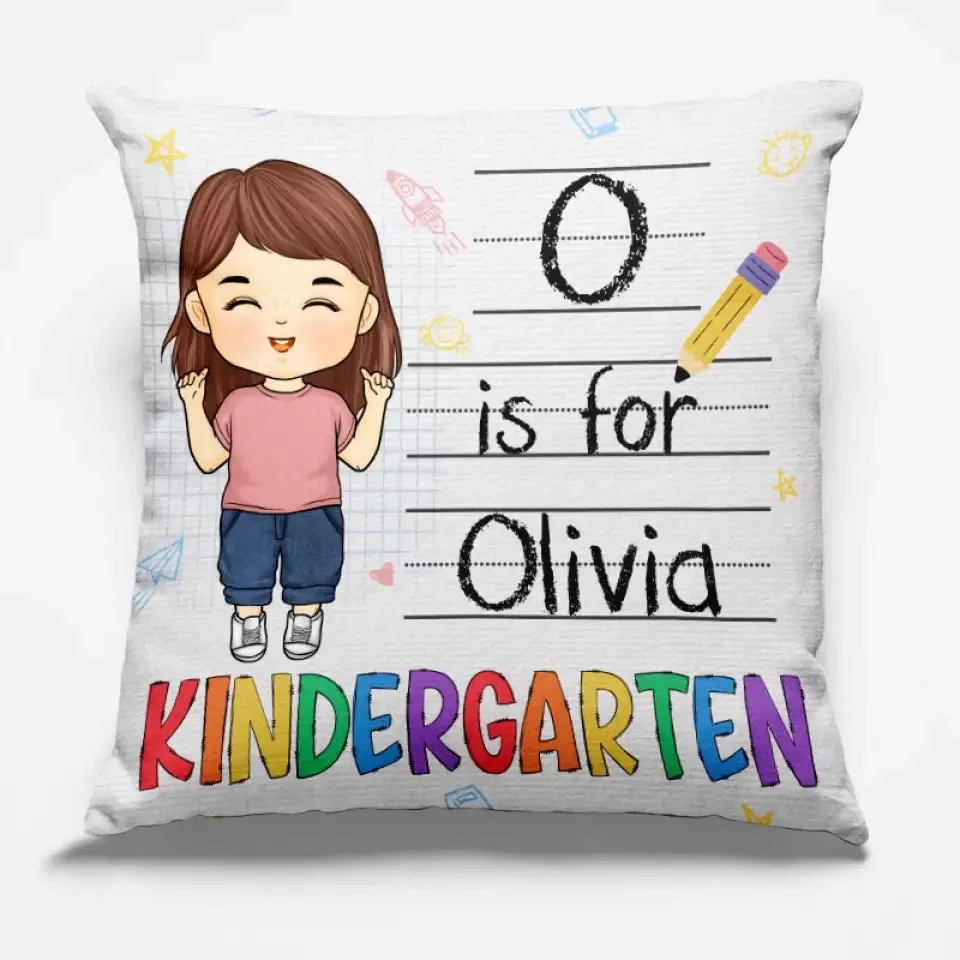 learning is an adventure personalized custom kid pillow gift for k pillow
