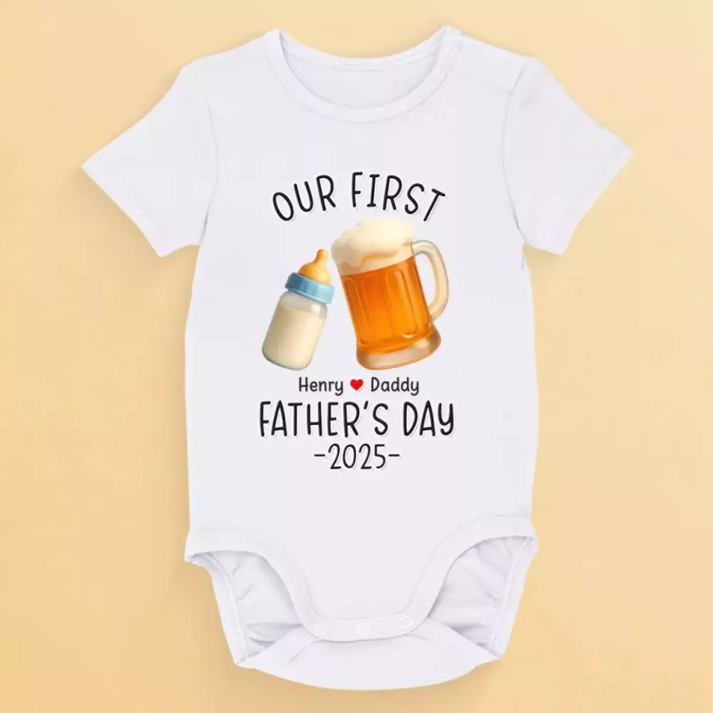 milk for me beer for you family personalized custom baby onesie f onesie 1