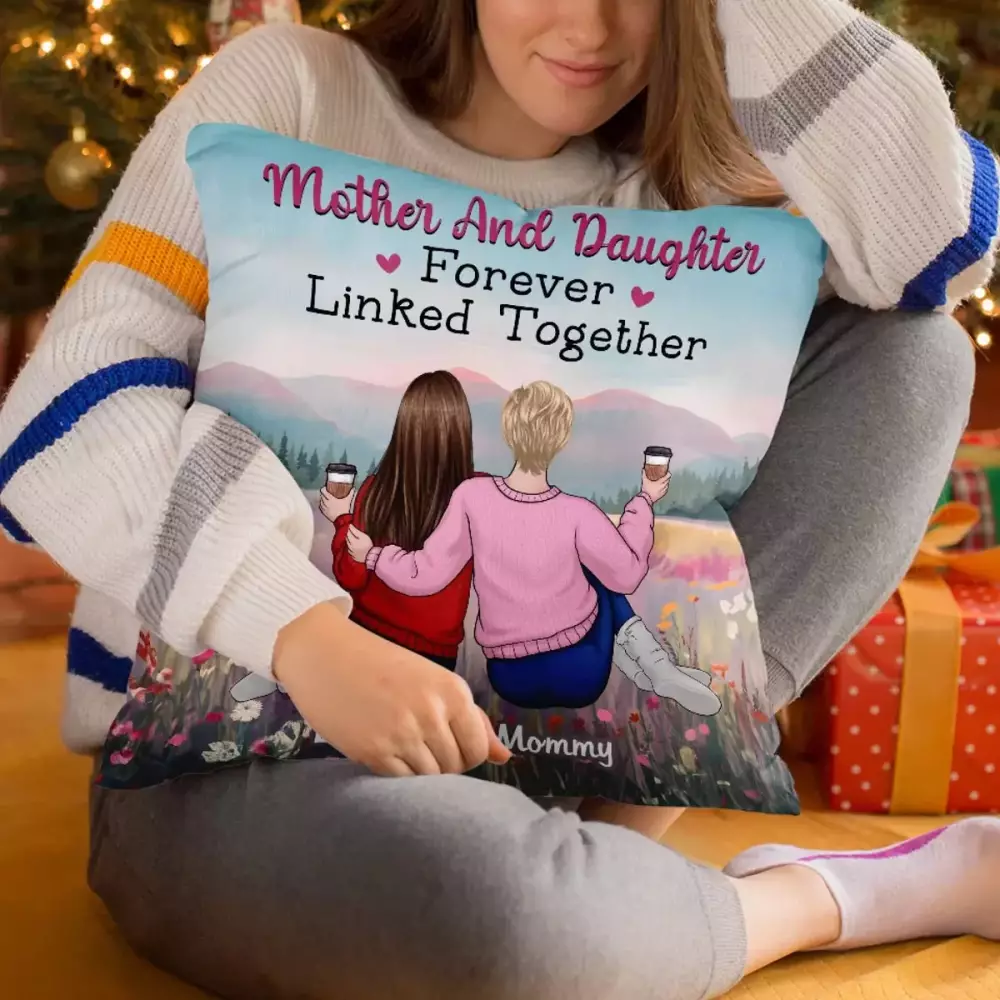 mother and daughter an eternal link family personalized custom pill leggings