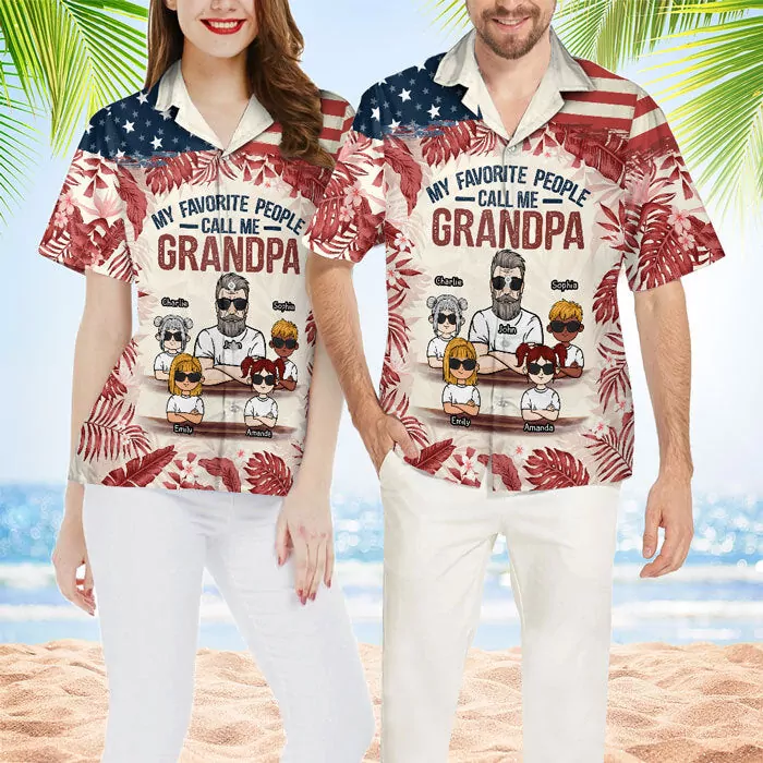 my favorite people call me personalized hawaiian shirt gift for da hawaiian 1