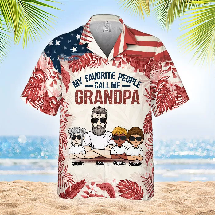 my favorite people call me personalized hawaiian shirt gift for da hawaiian 1