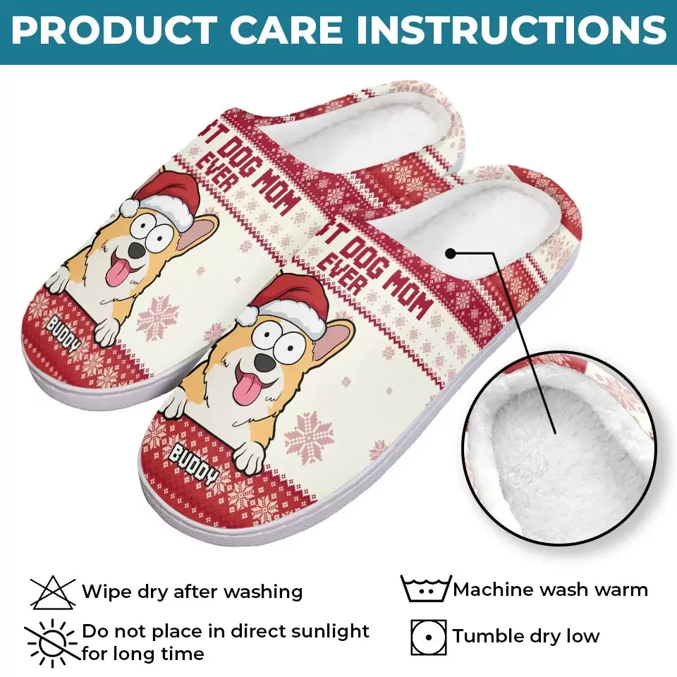 my fur baby personalized slide sandals slippers gift for pet love slippers