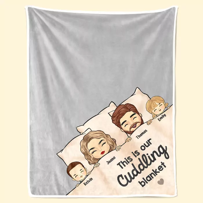 our cozy corner couple personalized custom blanket gift for husban blanket 1