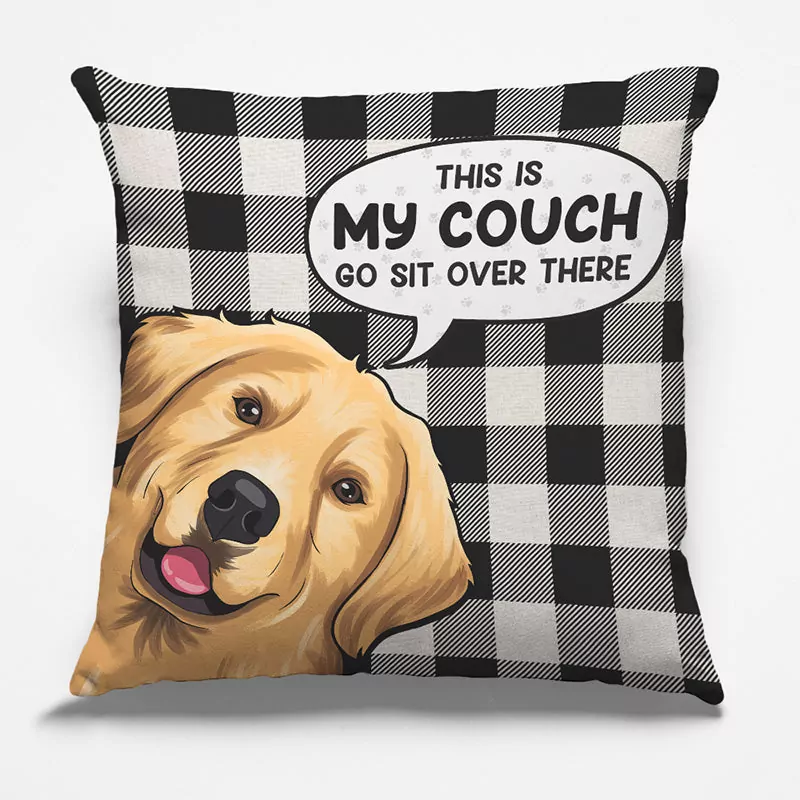 pets are home dog cat personalized custom pillow gift for pet ow pillow 1