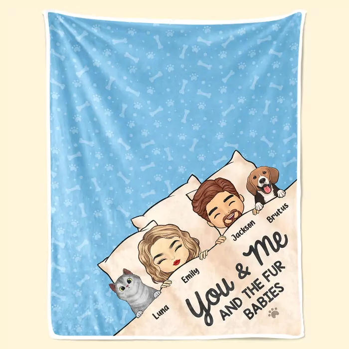 this is our cuddling blanket dog cat personalized custom blanket blanket 2