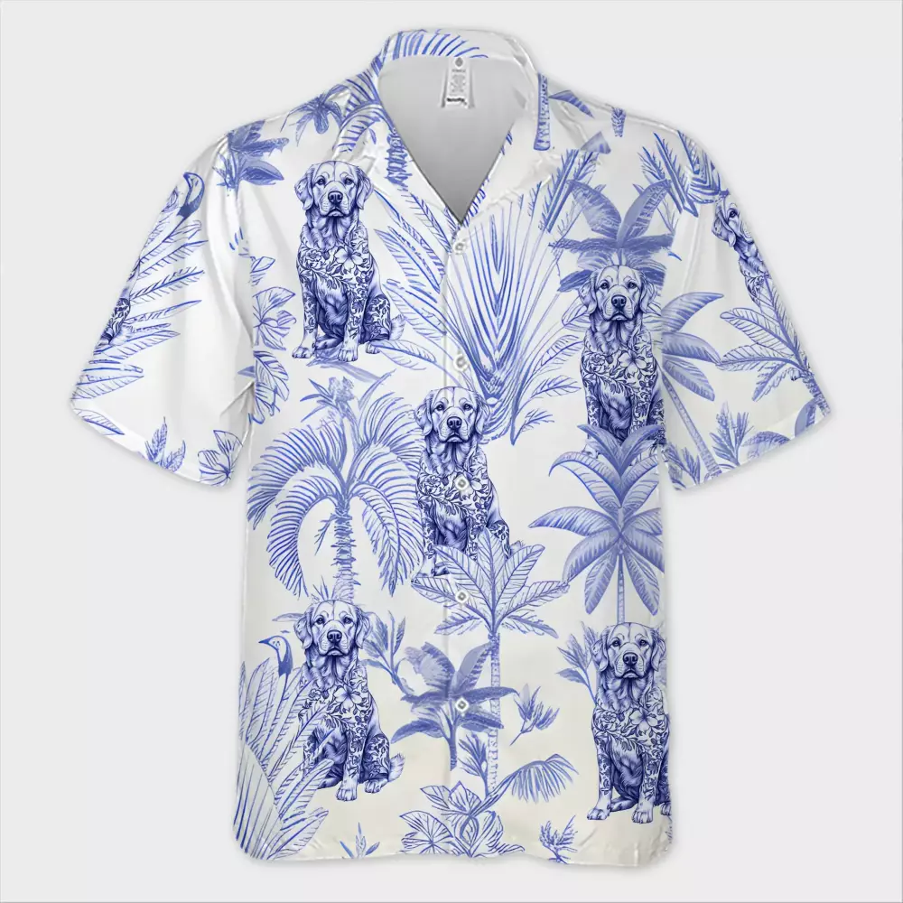 tropical pup vibes dog personalized custom unisex tropical hawaiian hawaiian