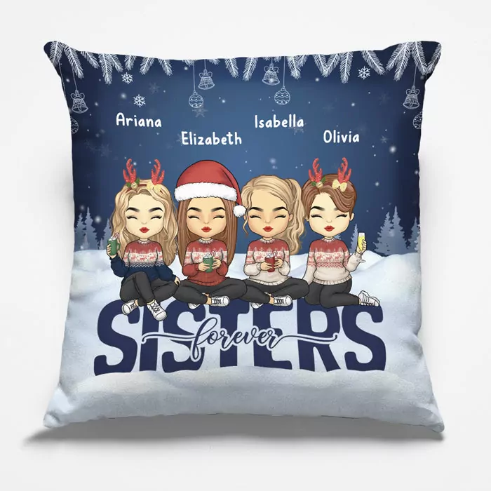 we re best friends forever bestie personalized custom pillow insert pillow