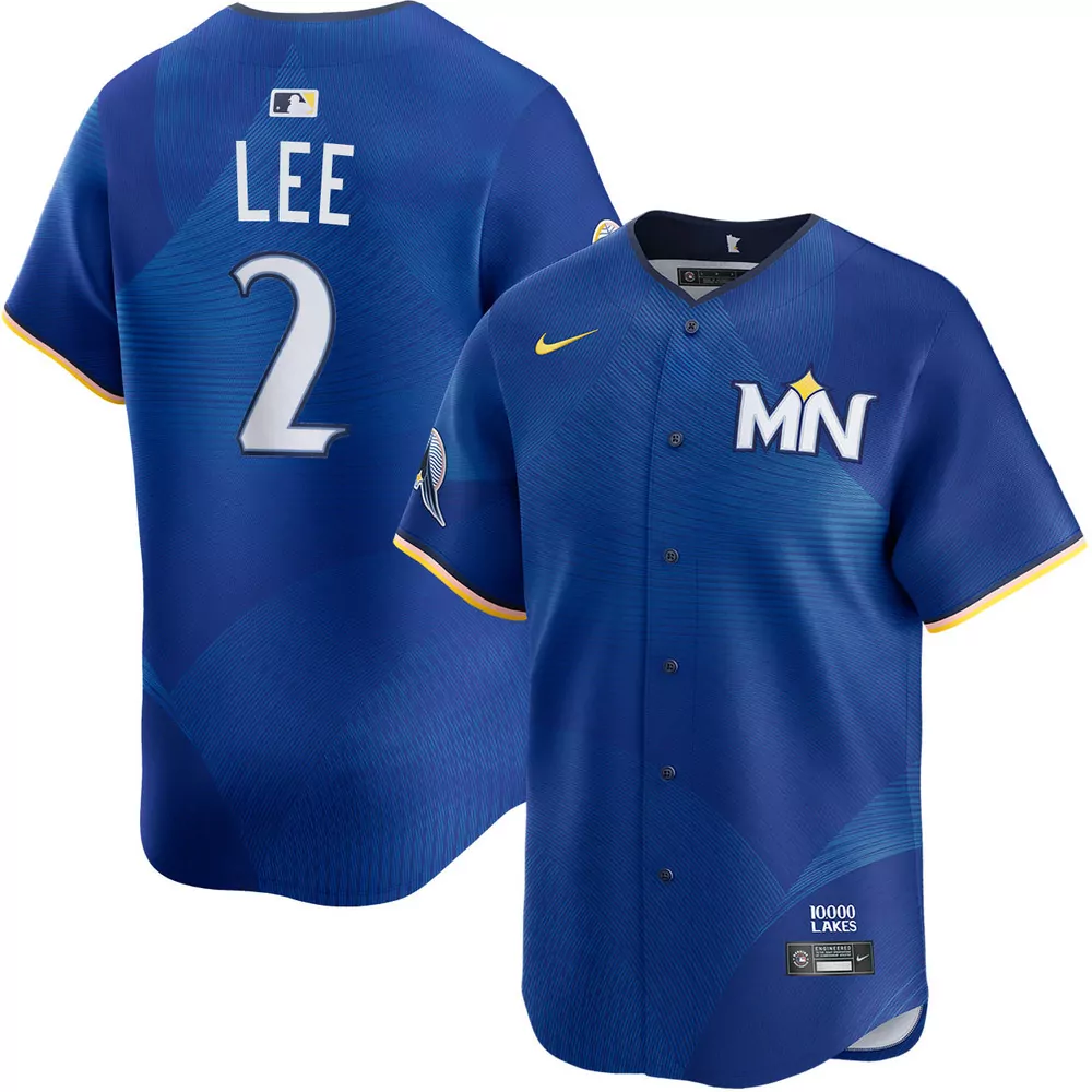 brooks lee minnesota twins alternate navy limited jersey