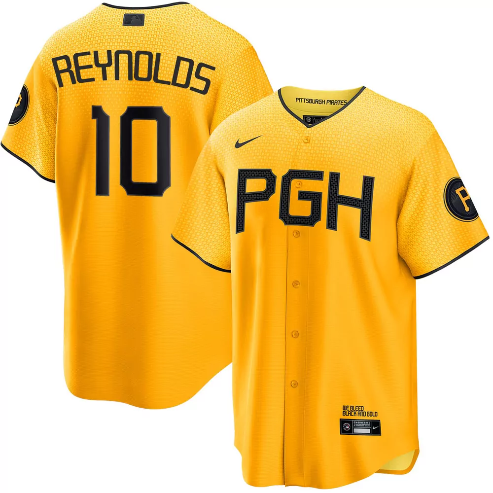 bryan reynolds pittsburgh pirates alternate home limited jersey