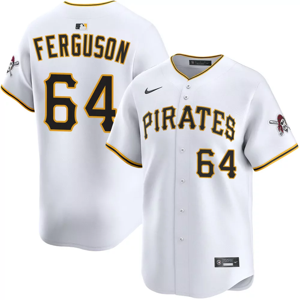 caleb ferguson pittsburgh pirates alternate limited jersey