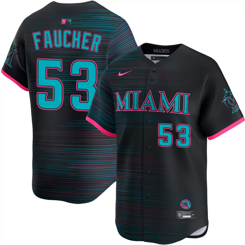 anthony veneziano miami marlins city connect 2 0 limited jersey