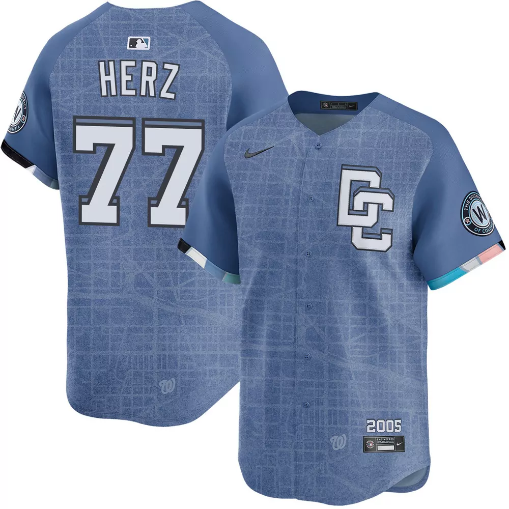 darren baker washington nationals city connect 2 0 limited jersey