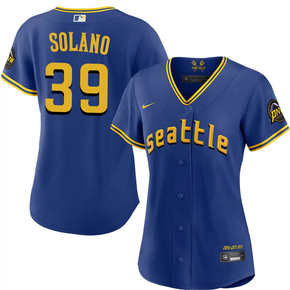donovan solano seattle mariners alternate green limited jersey