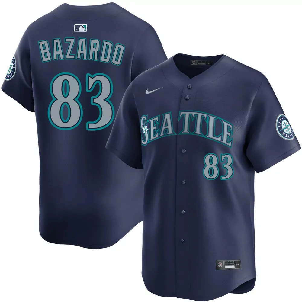 eduard bazardo seattle mariners city connect limited jersey