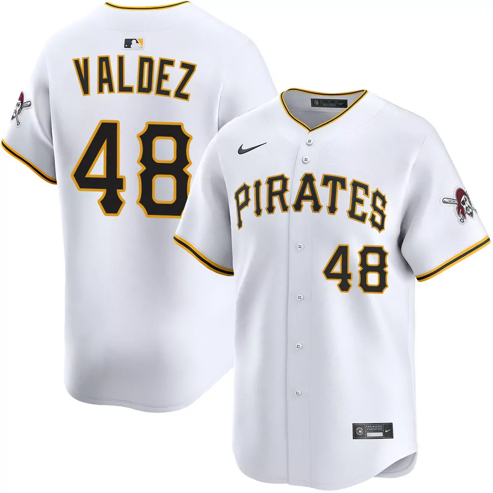 enmanuel valdez pittsburgh pirates alternate home limited jersey