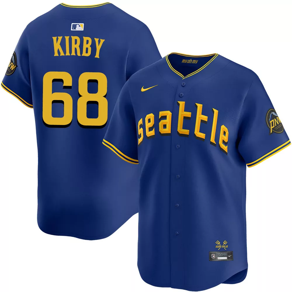george kirby seattle mariners alternate green limited jersey