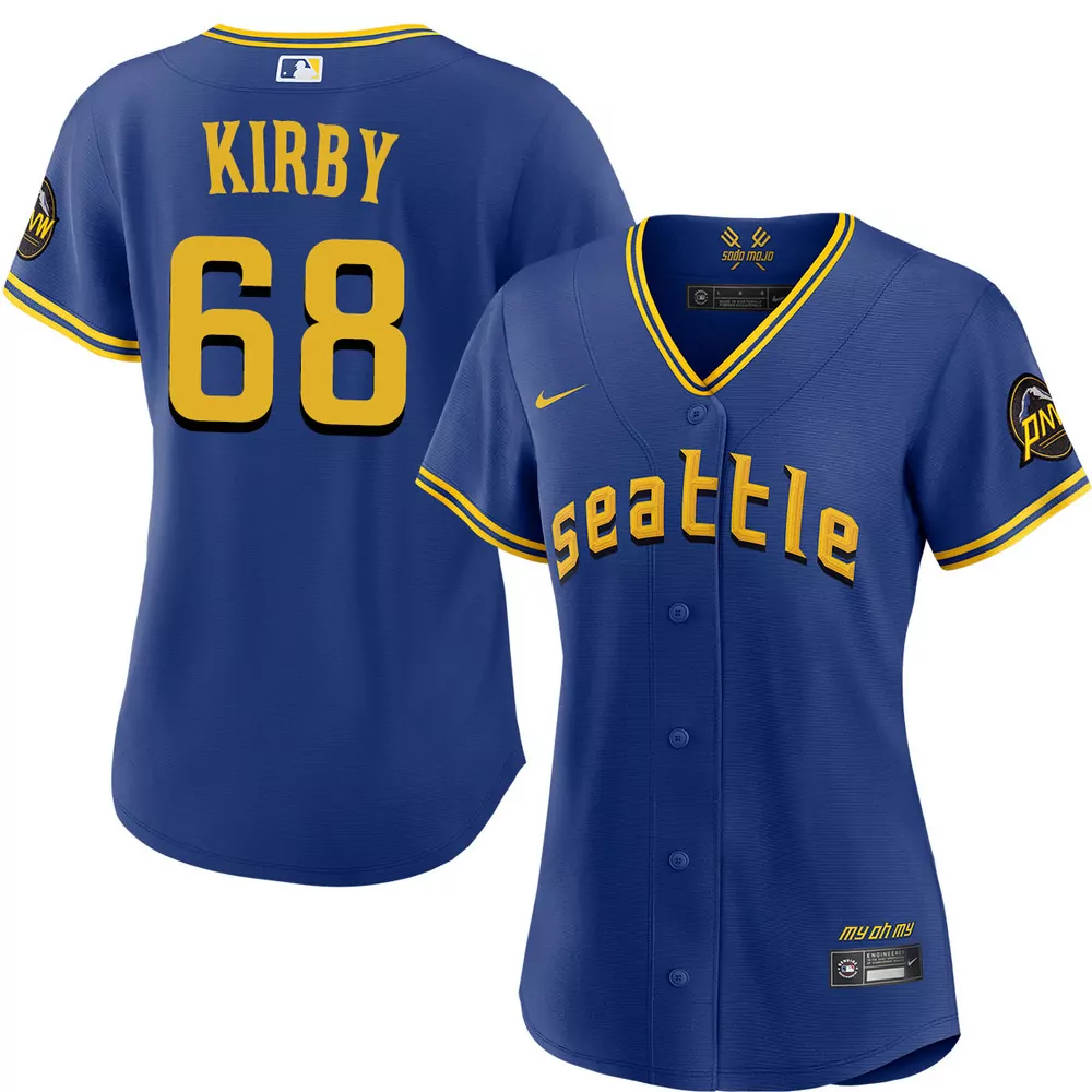 george kirby seattle mariners alternate green limited jersey