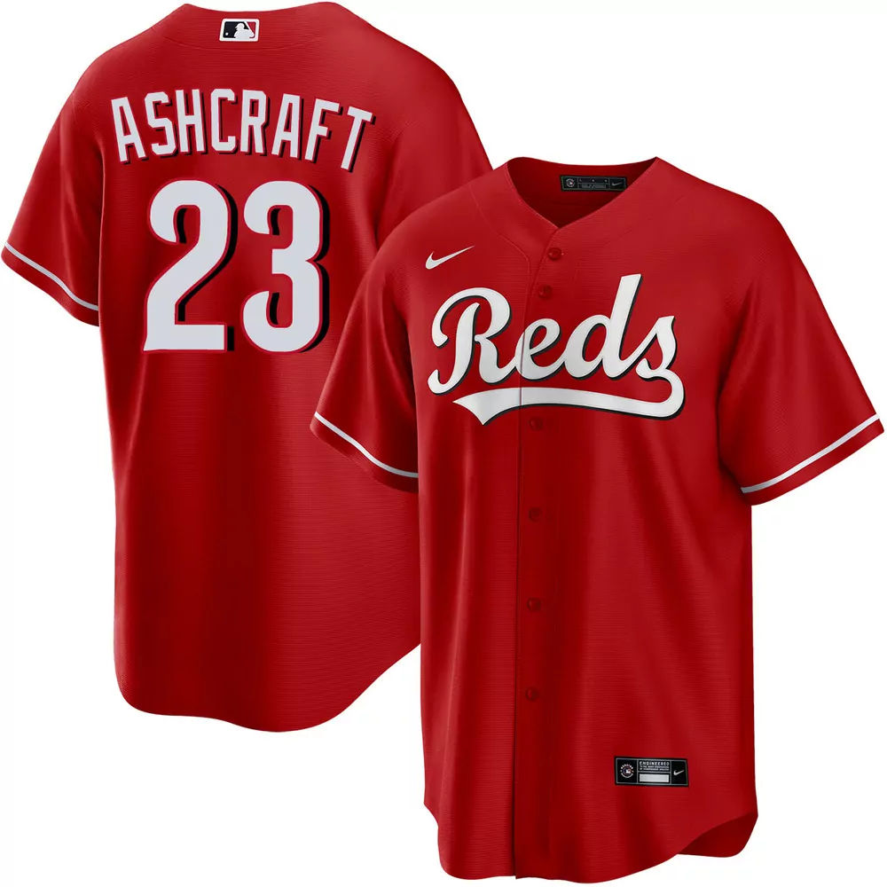 gavin lux cincinnati reds home jersey