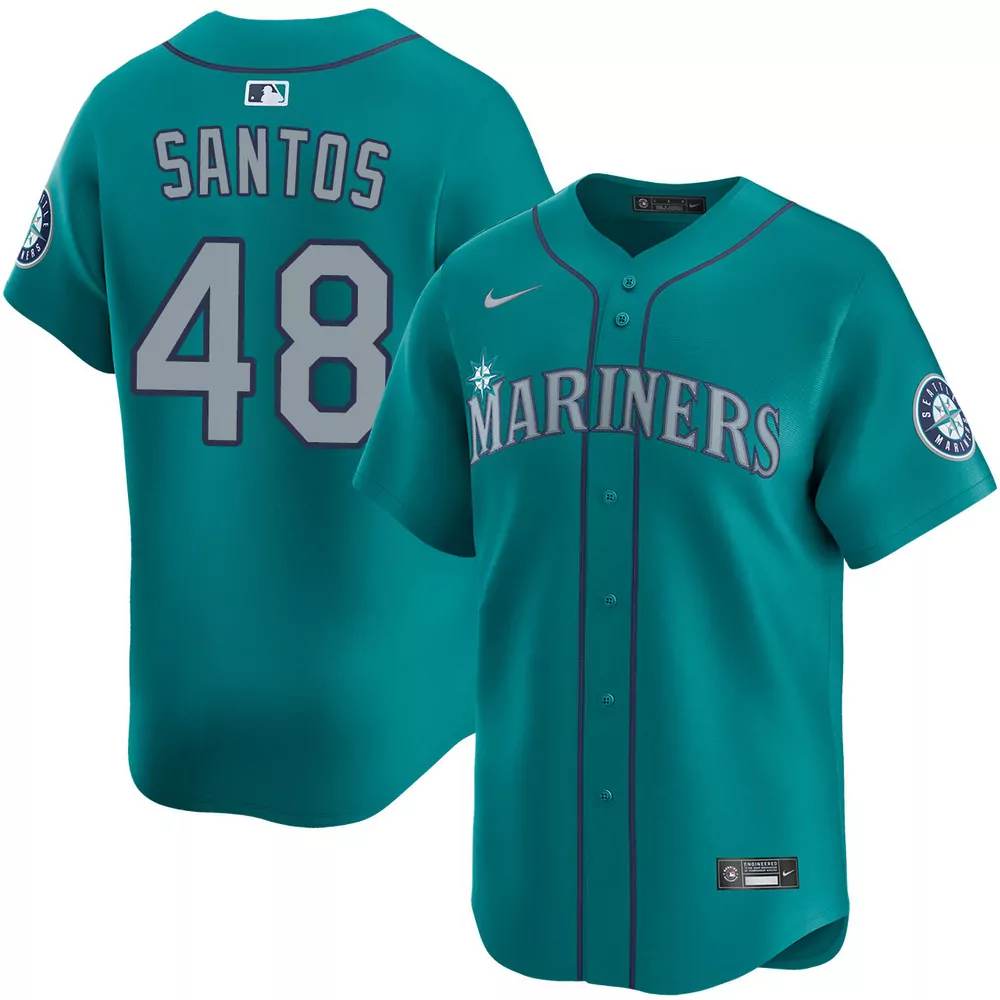 george kirby seattle mariners alternate green limited jersey