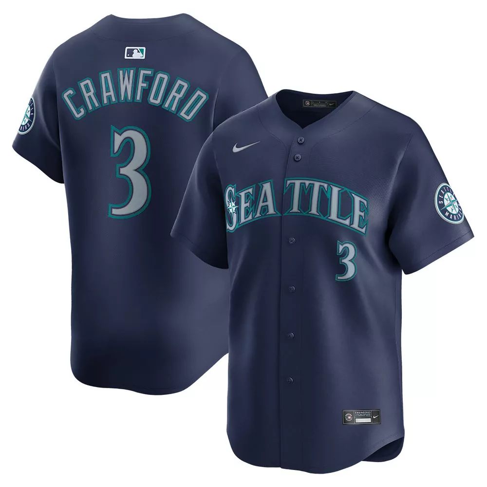 ichiro suzuki seattle mariners road navy jersey